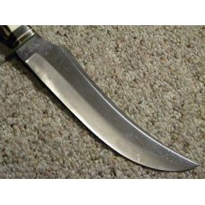 Carl Schlieper Solingen Germany Eye Stag Jim Bowie Original Buffalo Skinner Sheath Knife- C. 1980's Carl Schlieper Solingen Germany Eye Stag Jim Bowie Original Buffalo Skinner Sheath Knife- C. 1980's
