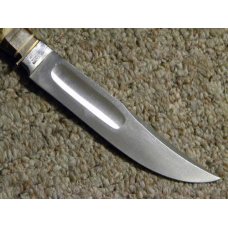 Carl Schlieper Solingen Germany Eye Stag Jim Bowie Sheath Knife- C. 1980's Carl Schlieper Solingen Germany Eye Stag Jim Bowie Sheath Knife- C. 1980's
