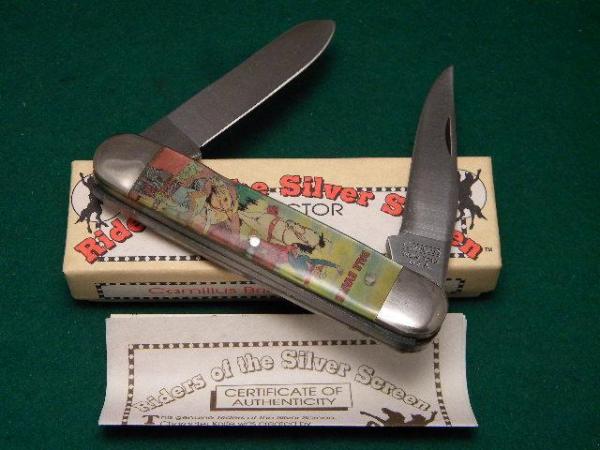Camillus New York USA Riders of the Silver Screen CM8006 Dale Evans Big Cigar Knife - NIB