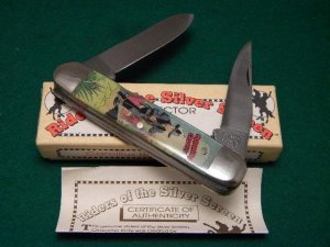 Camillus New York USA Riders of the Silver Screen CM8000 Hopalong Cassidy Big Cigar Knife - NIB