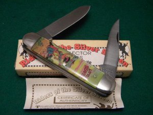 Camillus New York USA Riders of the Silver Screen CM8004 Little Beaver Big Cigar Knife - NIB