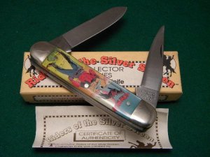 Camillus New York USA Riders of the Silver Screen CM8001 Tom Mix Big Cigar Knife - NIB