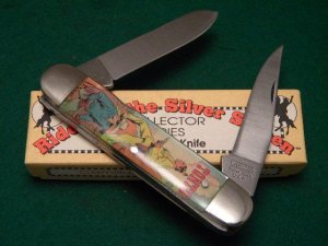 Camillus New York USA Riders of the Silver Screen CM8002 Tonto Big Cigar Knife - NIB