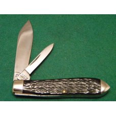 Winchester Trademark USA 1987 Bone 2857 Torpedo Jack Knife - NIB Winchester Trademark USA 1987 Bone 2857 Torpedo Jack Knife - NIB