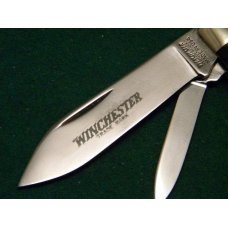 Winchester Trademark USA 1987 Bone 2857 Torpedo Jack Knife - NIB Winchester Trademark USA 1987 Bone 2857 Torpedo Jack Knife - NIB
