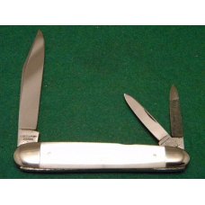 E Bruckmann Ohligs Solingen Germany Pearl Whittler Knife - C. 1891-1956 E Bruckmann Ohligs Solingen Germany Pearl Whittler Knife - C. 1891-1956