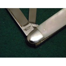 E Bruckmann Solingen Germany Pearl 4 Blade Pen Knife - C. 1891-1956 E Bruckmann Solingen Germany Pearl 4 Blade Pen Knife - C. 1891-1956