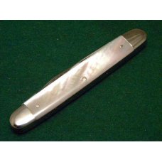 E Bruckmann Solingen Germany Pearl 4 Blade Pen Knife - C. 1891-1956 E Bruckmann Solingen Germany Pearl 4 Blade Pen Knife - C. 1891-1956