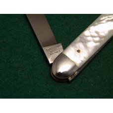 E Bruckmann Ohligs Solingen Germany Pearl Pen Knife - C. 1891-1956 E Bruckmann Ohligs Solingen Germany Pearl Pen Knife - C. 1891-1956