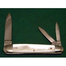E Bruckmann Solingen Germany Pearl Whittler Knife - C. 1891-1956 E Bruckmann Solingen Germany Pearl Whittler Knife - C. 1891-1956