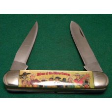 Camillus New York USA Riders of the Silver Screen CM8001 Tom Mix Big Cigar Knife - NIB Camillus New York USA Riders of the Silver Screen CM8001 Tom Mix Big Cigar Knife - NIB