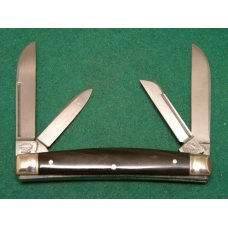 Fight'n Rooster Frank Buster Celebrated Cutlery Germany Horn 4 Blade Congress Knife - Rare Fight'n Rooster Frank Buster Celebrated Cutlery Germany Horn 4 Blade Congress Knife - Rare