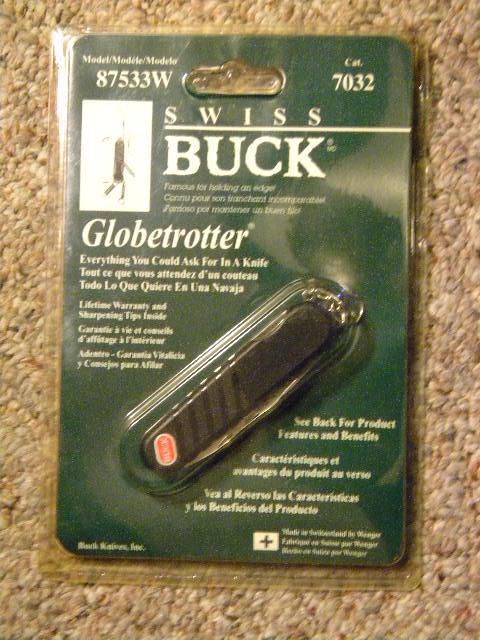 Swiss Buck Model 87533W Globetrotter Swiss Army Style Knife made by Wenger 