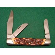 Boker USA Tree Brand 1976 Olde Stag 70485 Delrin Stockman Knife - NIB Boker USA Tree Brand 1976 Olde Stag 70485 Delrin Stockman Knife - NIB