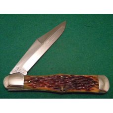 Schatt & Morgan Titusville PA. 1991 Bone 041983 Big Coke Bottle Knife - NIB Schatt & Morgan Titusville PA. 1991 Bone 041983 Big Coke Bottle Knife - NIB