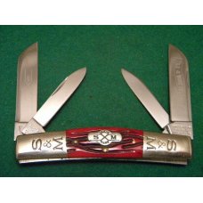 Schatt & Morgan Titusville PA. Bone 044431 File & Wire Congress Knife - NIB Schatt & Morgan Titusville PA. Bone 044431 File & Wire Congress Knife - NIB
