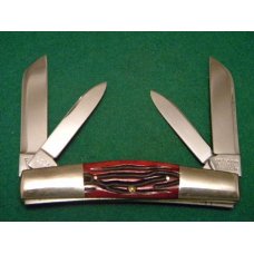 Schatt & Morgan Titusville PA. Bone 044431 File & Wire Congress Knife - NIB Schatt & Morgan Titusville PA. Bone 044431 File & Wire Congress Knife - NIB