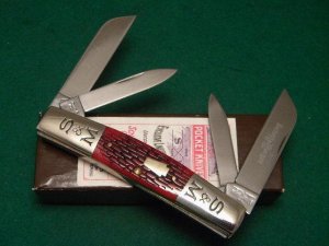 Schatt & Morgan Titusville PA. 2008 Bone 044431 Congress Knife 1 of 100 - NIB