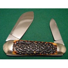 Schatt & Morgan Titusville PA. 2003 Bone 042213 Sunfish Knife 1 of 600 - NIB Schatt & Morgan Titusville PA. 2003 Bone 042213 Sunfish Knife 1 of 600 - NIB