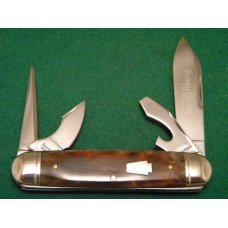 Schatt & Morgan Titusville PA. 2006 Bone 0442SK Utility / Scout Knife 1 of 100 - NIB Schatt & Morgan Titusville PA. 2006 Bone 0442SK Utility / Scout Knife 1 of 100 - NIB