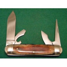 Schatt & Morgan Titusville PA. 2006 Bone 0442SK Utility / Scout Knife 1 of 100 - NIB Schatt & Morgan Titusville PA. 2006 Bone 0442SK Utility / Scout Knife 1 of 100 - NIB