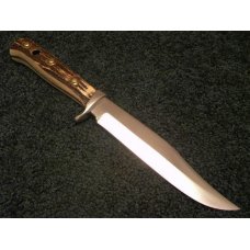 Puma Germany Stag 6396 Original Puma Bowie Sheath Knife c.1968 - NIB