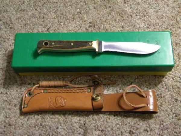 Puma Germany Stag 6397 Puma Hunter's Pal Sheath Knife c.1982 - NIB