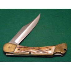 Puma Germany Stainless Stag 910 Prinz / Prince Lockback Knife c.1982 - NIB Puma Germany Stainless Stag 910 Prinz / Prince Lockback Knife c.1982 - NIB