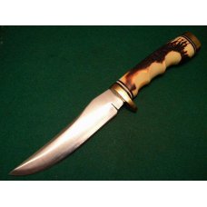 Schrade USA Uncle Henry Staglon 153UH Golden Spike Fixed Blade Sheath Knife - NIB Schrade USA Uncle Henry Staglon 153UH Golden Spike Fixed Blade Sheath Knife - NIB