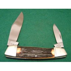 Hen and Rooster Bertram Cutlery Solingen Germany Stag 182 DS Canoe Knife c. 1980's - NIB Hen and Rooster Bertram Cutlery Solingen Germany Stag 182 DS Canoe Knife c. 1980's - NIB