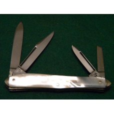 Hen and Rooster Bertram Cutlery Solingen Germany Pearl 4 Blade Knife c. 1980's - NIB Hen and Rooster Bertram Cutlery Solingen Germany Pearl 4 Blade Knife c. 1980's - NIB