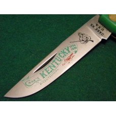 Case XX USA 1974 Green G137 Kentucky Bicentennial Knife - NIB Case XX USA 1974 Green G137 Kentucky Bicentennial Knife - NIB