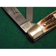 Boker Solingen Germany Tree Brand John F. Kennedy Stag Congress Knife and Coin Set - NIB