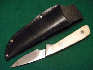 Schrade USA SC509 Bone Little Finger Sheath Knife