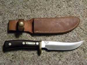 Schrade Walden 165 Old Timer Woodsman Sheath Knife