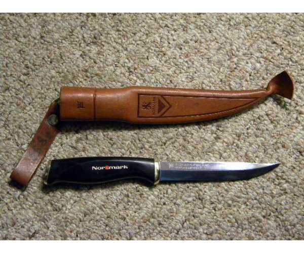 Fiskars Finland Normark SS Fish Knife with Sheath