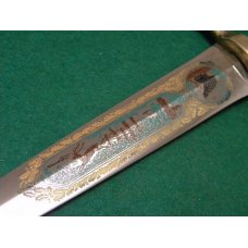 Linder Messer Solingen Germany Rostfrei Rehwappen Stag Dagger with Original Sheath
