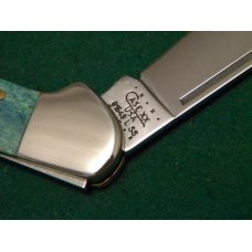 Case XX USA 2000 Blue/Green Peacock Appaloosa Bone 61549L SS Copperlock Knife - SFO - NIB Case XX USA 2000 Blue/Green Peacock Appaloosa Bone 61549L SS Copperlock Knife - SFO - NIB