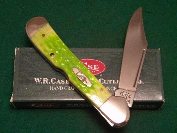 Case XX USA 2000 Limeade Jigged Bone 61549L SS Copperlock Knife - SFO - NIB Case XX USA 2000 Limeade Jigged Bone 61549L SS Copperlock Knife - SFO - NIB