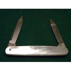 Schrade Cut Co Walden NY Pearl 2 Blade Pen Knife c.1904-1946 Schrade Cut Co Walden NY Pearl 2 Blade Pen Knife c.1904-1946
