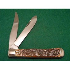 Queen #19 Rogers Bone Trapper Knife Queen #19 Rogers Bone Trapper Knife