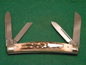 Simmons Hardware Co. Germany Hornet Stag Congress Knife