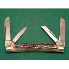 Robt Klass Solingen Germany Love Birds Stag Congress Knife