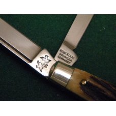 Robt Klass Solingen Germany Love Birds Stag Congress Knife