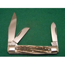 Bulldog Brand Solingen Germany Stag Stockman Knife Bulldog Brand Solingen Germany Stag Stockman Knife