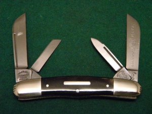 Fight'n Rooster Frank Buster Celebrated Cutlery Germany Horn Congress Knife