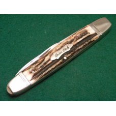 Kissing Crane Robt Klass Solingen Germany 1984 Gator Cutlery Club Stag Anglo Saxon Whittler Knife Kissing Crane Robt Klass Solingen Germany 1984 Gator Cutlery Club Stag Anglo Saxon Whittler Knife