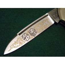 Battle Axe Brand Shouse & Hardin Germany Stag Mini Canoe (Baby Butterbean) Knife Battle Axe Brand Shouse & Hardin Germany Stag Mini Canoe (Baby Butterbean) Knife