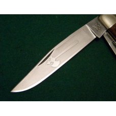 Battle Axe Brand Shouse & Hardin Germany Bone Trapper Knife Battle Axe Brand Shouse & Hardin Germany Bone Trapper Knife