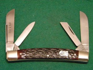Bear & Bull Hand Made Solingen Germany Bone Congress Knife
